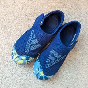 Adidas Kids Blue and Yellow Water Shoes